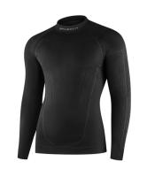 Brubeck Футболка мужская длин. рукавом черная Cooler в Москве
