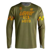 Leatt Джерси Moto 4.5 Enduro X-Flow V27 Speed Khaki Brown в Москве