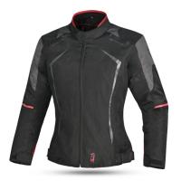 Dimox Мотокуртка текстиль Horizon Women Black/Red в Москве
