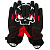 Bering Перчатки Walshe Black/Grey/Red в Москве